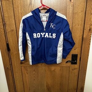 Youth Kansas City Royals Windbreaker Pullover